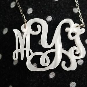 Monogram necklace MYT